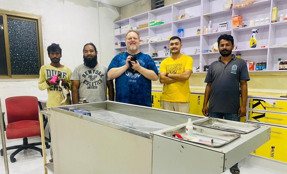 The Benji Project veterinary and surgery team
