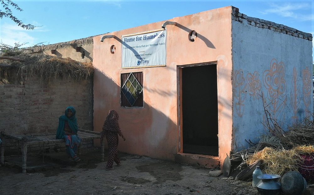 A home built by CDRS for a family in need