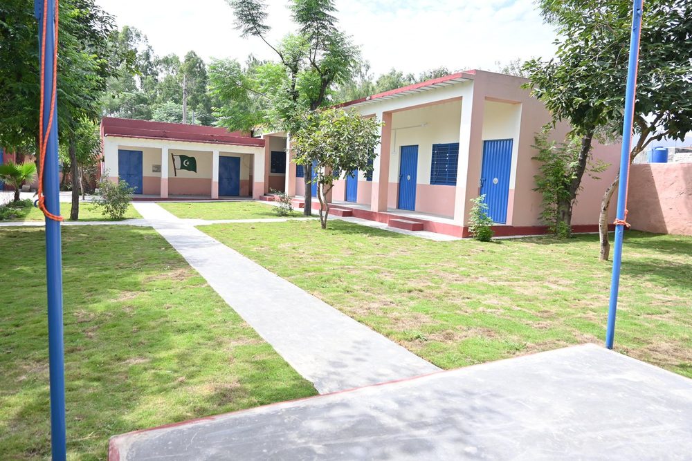 A school block built by CDRS