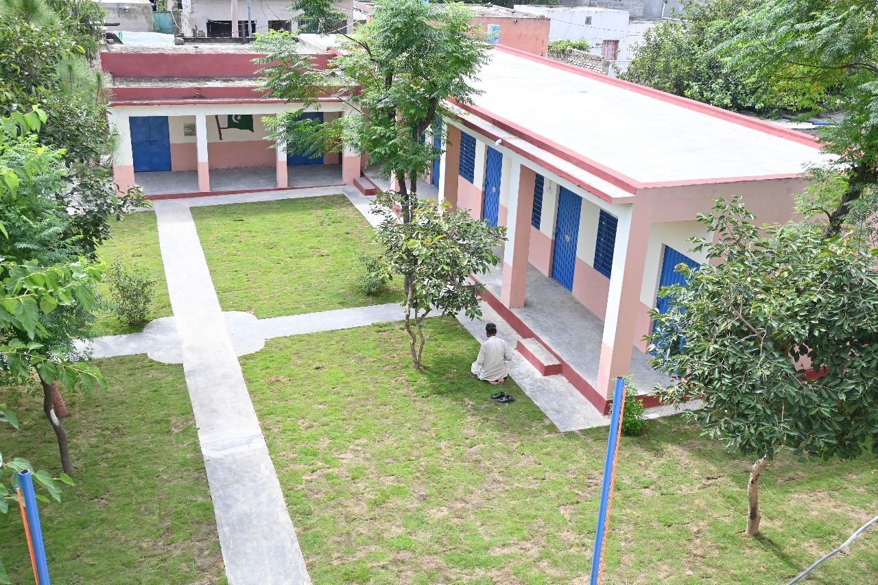 A school building constructed by CDRS
