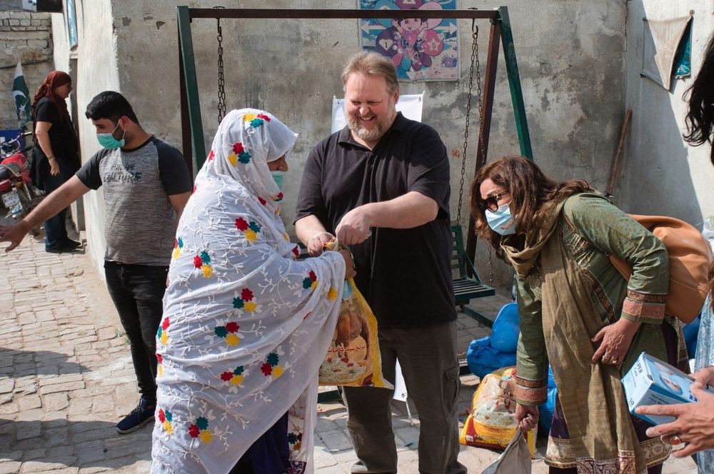 Families receiving CDRS ration packs