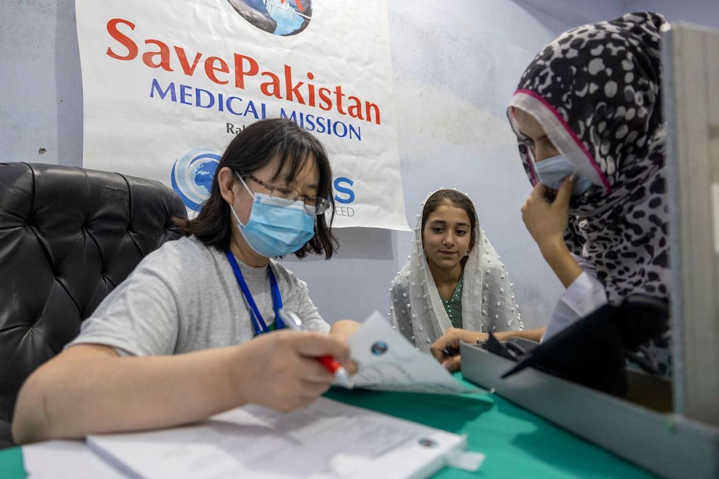 The CDRS Mother & Child Health Centre medical camp, Swat