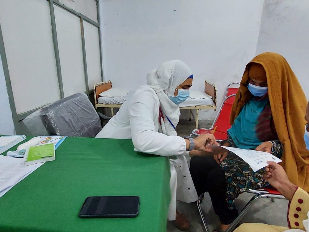 A consultation at a CDRS healthcare facility