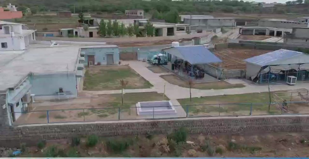 The CDRS House of Blessings campus from the air