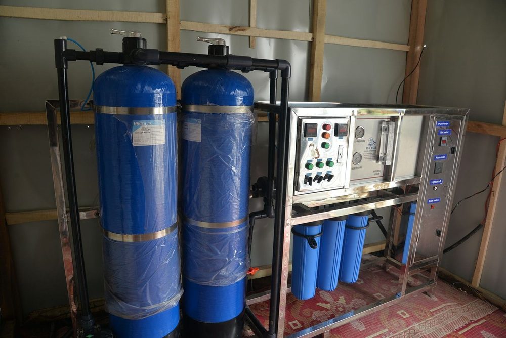 The reverse osmosis plant installed by Wipe Out Thirst