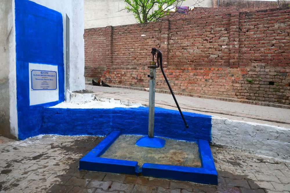 A CDRS clean drinking water project in a rural community